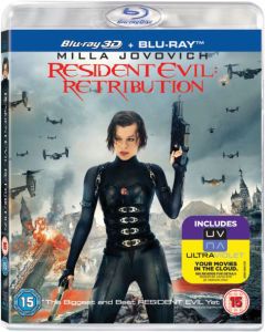 Resident Evil: Retribution 3D (Includes UltraViolet Copy)      Blu ray