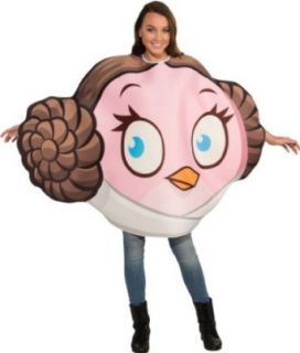 Angry Birds Star Wars Princess Leia Adult Costume, Multicolor, One Size: Clothing