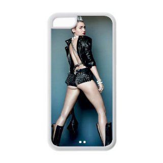 Custom Miley Cyrus Cover Case for iPhone 5C LC 636 Cell Phones & Accessories