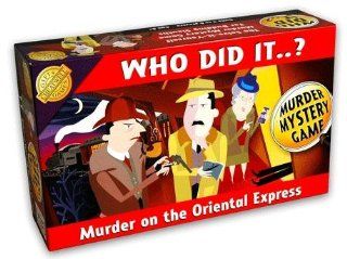 Who Did It? Murder Mystery Board Game: Toys & Games