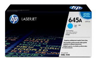 HP C9731A Laserjet 645A Cartridge   Retail Packaging   Cyan: Electronics