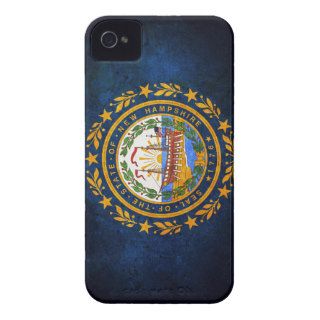 New Hampshire state flag iPhone 4 Cases