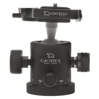 Giottos MH1000 652 Large Ball Head with Tension Control and MH652 Quick Release : Tripod Heads : Camera & Photo