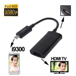 Goldensunsky Micro USB MHL to HDMI AF Cable for Samsung Galaxy SIII / i9300, Support 1080P Full HD Output (Length: 10.5cm), with Logo: Cell Phones & Accessories