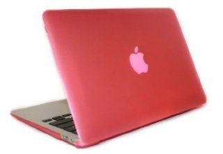 UTAC Clear Crystal Hard Shell Case Cover for 11.6" A1370 Apple MacBook Air   Pink Color (A1370 Pink) Computers & Accessories
