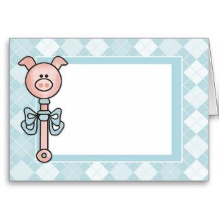Customizable Baby Boy Shower Invitations (11) Cards