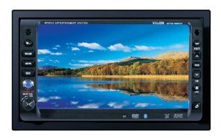 Valor Multimedia DTS 660W Nav Ready Double Din AM/FM/CD/DVD with 6.5 Inch Monitor : Car Electronics