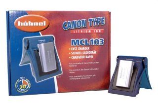 Hahnel HL MCL103C Lithium Ion Camcorder Charger for Canon : Camcorder Batteries : Camera & Photo