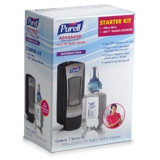 PURELL 8705 D1 2 Piece ADX Advanced Instant Hand Sanitizer Foam Refill Dispenser Kit: Cleaning Supplies Dispensers: Industrial & Scientific