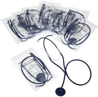 ADC Proscope 665RB 10 Disposable Stethoscope, Royal Blue, Adult: Health & Personal Care
