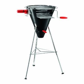 Bodum 11344 01 Fyrkat Cone Charcoal Grill, Black (Discontinued by Manufacturer) : Freestanding Grills : Patio, Lawn & Garden