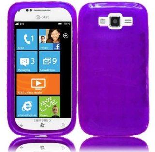Purple Flex Cover Case for Samsung Focus 2 SGH I667: Cell Phones & Accessories