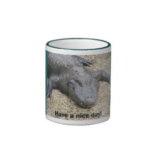 Have a nice day! Alligator Mug
