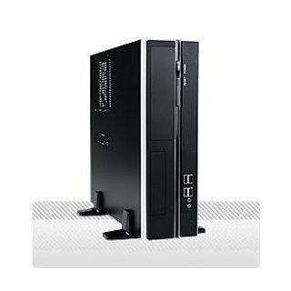 In Win Case IW BL672.300TBLF microATX Slim Desktop Black 300W 1/1/(2) Bays USB HD Audio Computers & Accessories