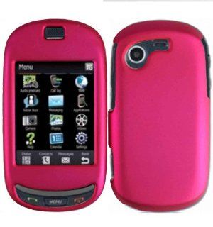Rose Pink Hard Case Cover for Samsung Gravity T T669: Cell Phones & Accessories
