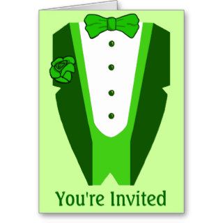 St. Patrick's Day party invitation Card