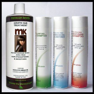 Moroccan Keratin Most Effective Brazilian Keratin Hair Treatment XL SET 1000ML Professional Salon formula Shipping Available Worldwide : Hair Care Products : Beauty