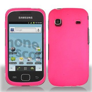 Hot Pink Hard Cover Case for Samsung Repp SCH R680 Cell Phones & Accessories