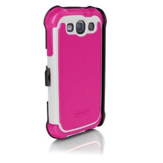 Ballistic SX0932 M685 SG Maxx Case for Samsung Galaxy SIII   1 Pack   Retail Packaging   Hot Pink/White: Cell Phones & Accessories