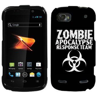 ZTE Warp Sequent Zombie Apocalypse Response Team on Black Phone Case Cover: Cell Phones & Accessories