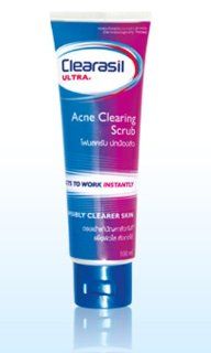 Clearasil Ultra Acne Clearing Scrub : 100ml. : Facial Cleansing Products : Beauty