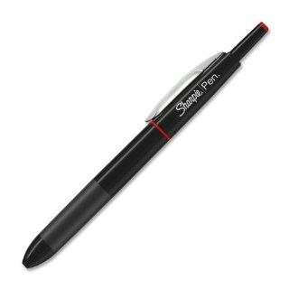 Sharpie 1753180 Retractable Fine Point Pen, Red, 12 Pack : Permanent Markers : Office Products