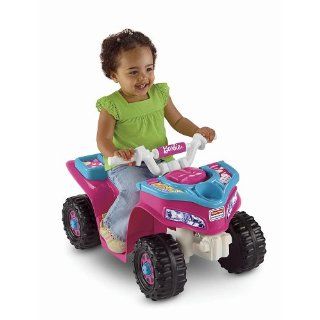 Power Wheels Fisher Price Barbie Lil Trail Rider ATV Girls Sport Quad: Toys & Games