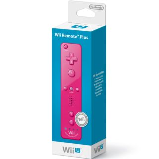 Wii U Remote Plus   Pink      Wii U accessories