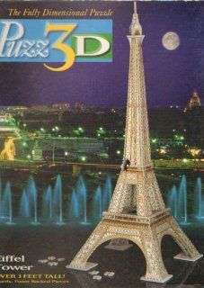 Puzz 3D Eiffel Tower 703 Pieces Toys & Games