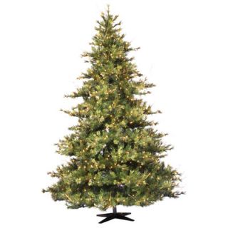 Vickerman Mixed Country Pine 7.5 Green Artificial Christmas Tree with