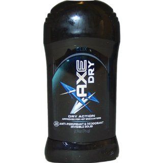 AXE DRY AntiPerspirant & Deodorant Invisible Solid, Clix 2.7 oz Stick (Pack of 4): Health & Personal Care