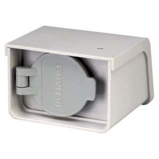 Reliance Plastic Inlet Box — 30 Amps, Model# PBN30  Generator Power Distribution