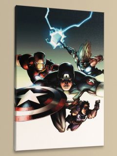 Ultimate Avengers vs. New Ultimates #2 by Leinil Francis Yu (Gallery Wrapped) by Quality Art Auctions