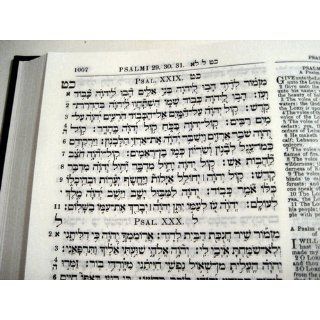 Hebrew English Bilingual Old Testament PR KJV/FL: American Bible Society: 9780564000395: Books