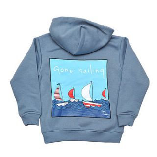 'gone sailing' hoodie by gone crabbing limited