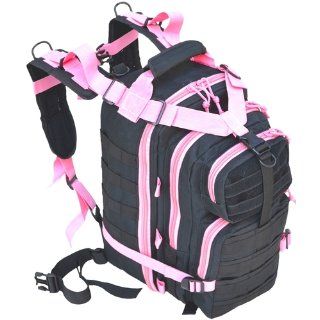 Explorer Tactical Assault Pack   Combat Rucksack   17" Military MOLLE Backpack 27L   Black : Sports & Outdoors