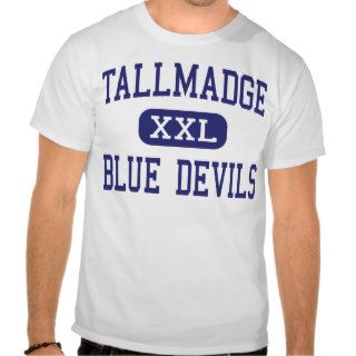 Tallmadge   Blue Devils   High   Tallmadge Ohio Tee Shirt