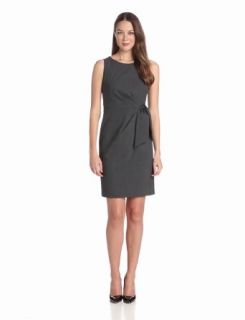 Anne Klein Women's Sleeveless Suit Dress with Asymmetrical Tie at  Womens Clothing store