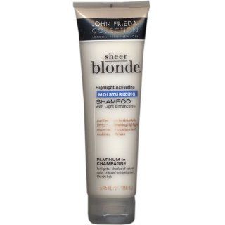 Sheer Blonde Highlight Activating Moisturizing Sha John Frieda 8.45 oz Shampoo : Hair Shampoos : Beauty