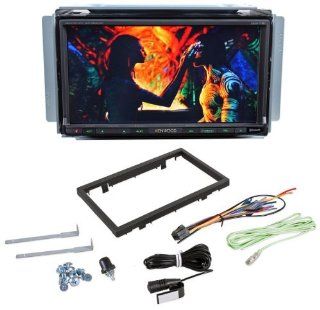 Kenwood DDX719 6.95" WVGA double DIN Navigation/DVD Receiver, Built in Bluetooth (A2DP), Rear USB for iPhone/iPod and Android, Pandora App Ready, SiriusXM Ready, And, Garmin iPhone App Support. : Vehicle Dvd Players : Car Electronics
