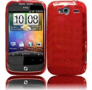 Red Flex Cover Case for HTC Wildfire S: Cell Phones & Accessories