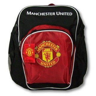 MANCHESTER UNITED SOCCER OFFICIAL LOGO BACKPACK : Sports Fan Backpacks : Sports & Outdoors