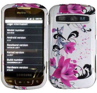 Purple Lily Hard Case Snap on Cover for Samsung Admire R720 Rookie: Cell Phones & Accessories