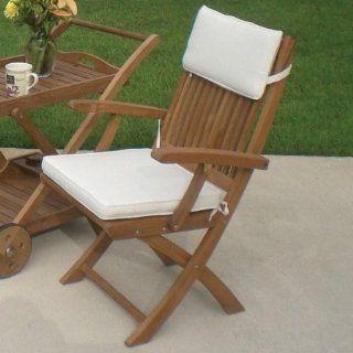 Royal Teak SFC Sailor Folding Chair with Arm : Patio, Lawn & Garden