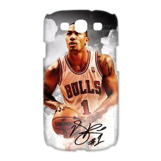 NBA Chicago Bulls Team Player Derrick Rose Durable Case Cover Case for Samsung Galaxy S3 i9300/i9308/i939 3d: Cell Phones & Accessories