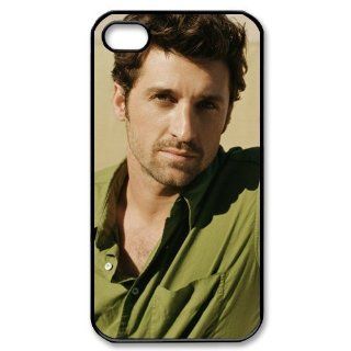 Patrick Dempsey popular star Lightweight Case for iPhone 4/4s Hard Phone Cover Case: Cell Phones & Accessories