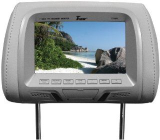 Tview T726PL GR 7 Inch Car Headrest Monitor (Grey) : Vehicle Headrest Video : Car Electronics