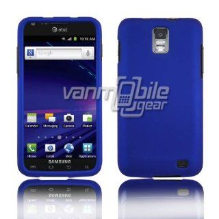 VMG AT&T Samsung Galaxy S II Skyrocket i727 Hard Case Cover   Blue Hard 2 Pc Plastic Snap: Cell Phones & Accessories
