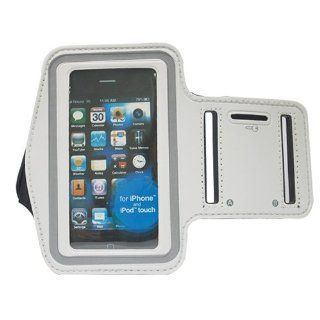 Elonbo Sports Armband Waterproof rain proof Case for Apple iPhone 3Gs 4 4S iPod Touch 4G White A10: Cell Phones & Accessories