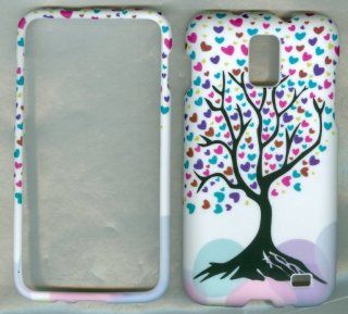 (At&t) Samsung Galaxy S Ii 2 Sii Skyrocket Sgh i727 4g Lte Faceplate Hard Protector Case Cover Camo White Love Heart Tree: Cell Phones & Accessories
